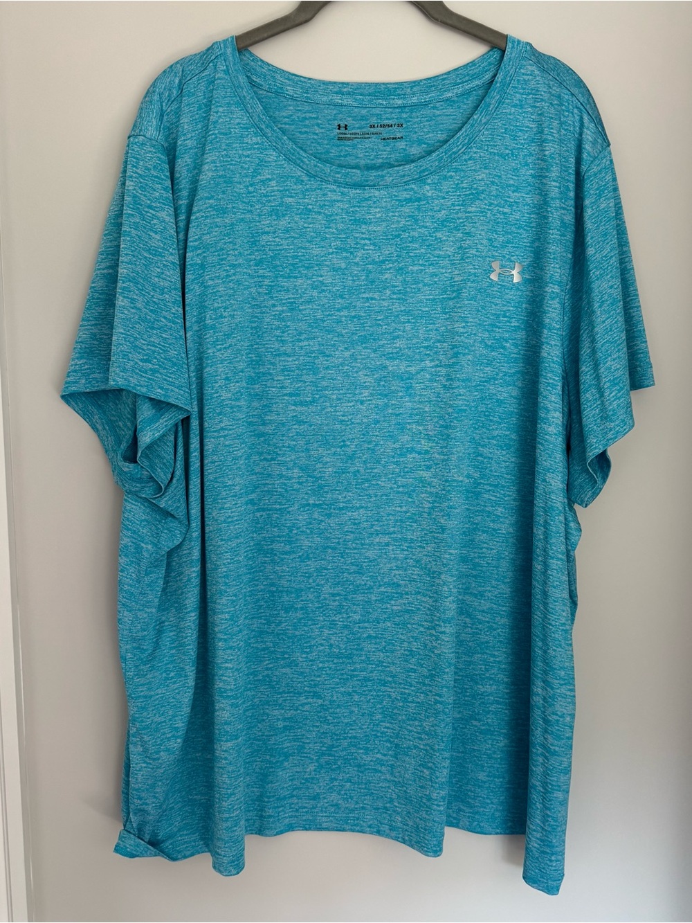Under Armour Men’s Short Sleeve Performance Tee — Teal Heather